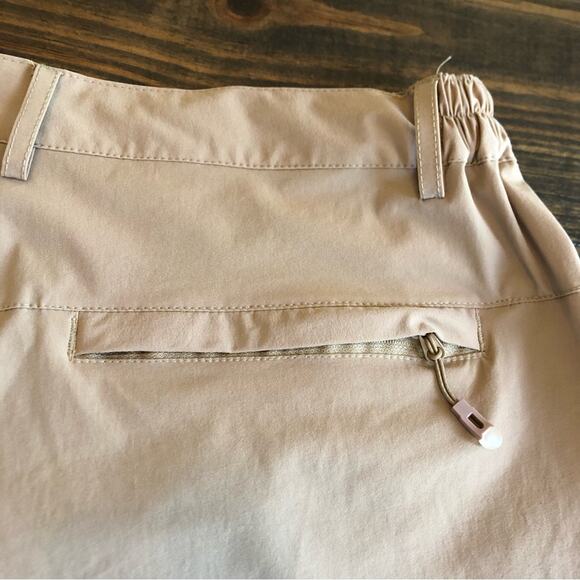 Gash Hao Zip Off Convertible Pants Mens Size 36 Backpacking Hiking Camping Tan - Picture 10 of 13